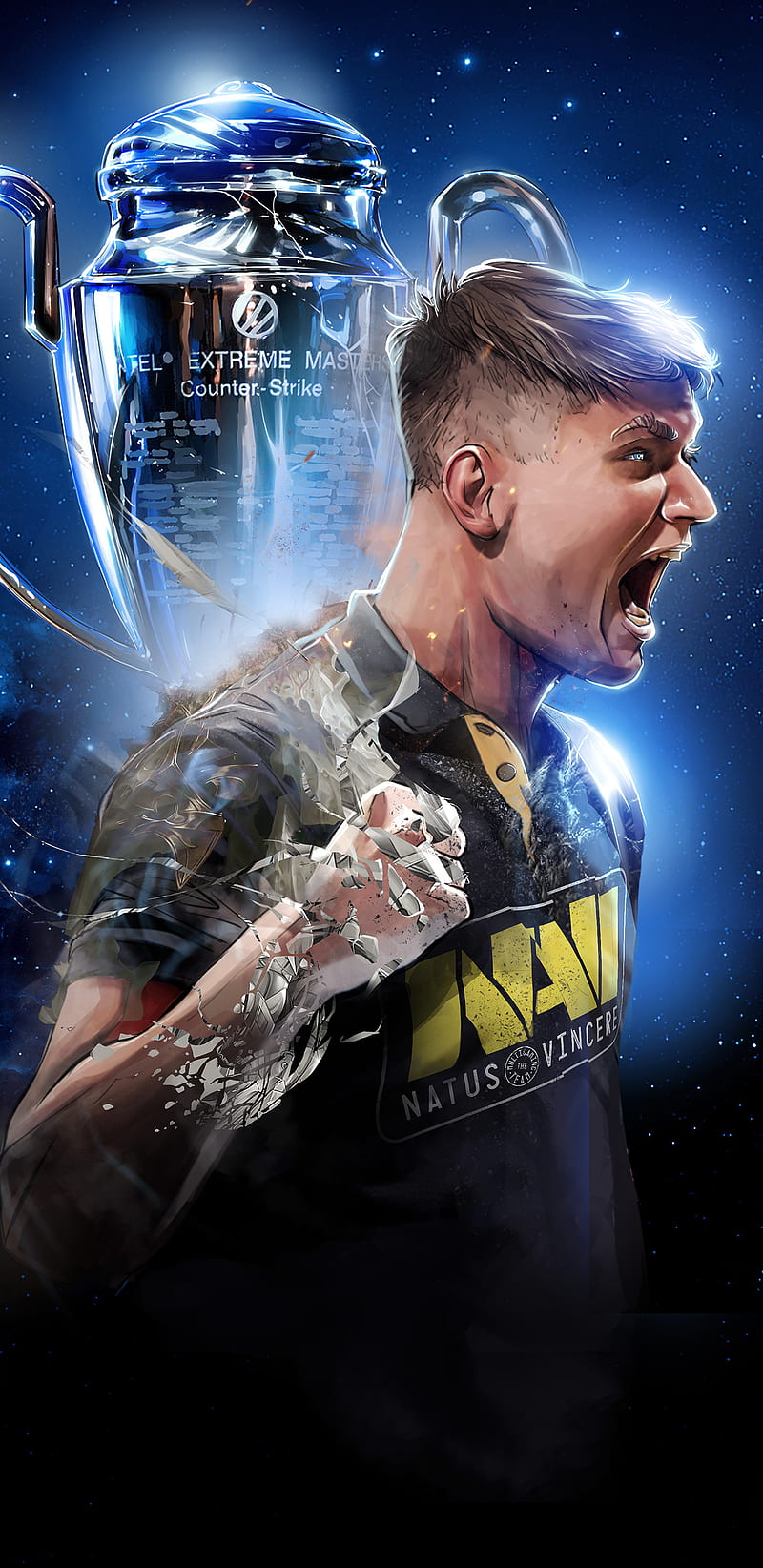 s1mple csgo, esports, fpsgame, game, iem, katowice, HD phone wallpaper