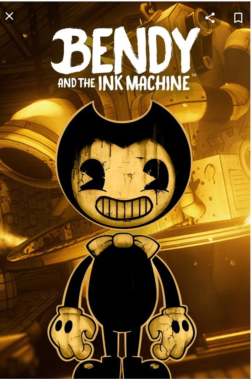 Bendy , bendy and the ink machine, video game, HD phone wallpaper