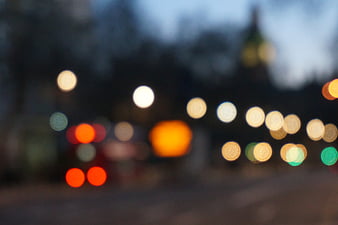 An abstract created using street lights and a bokeh effect, HD wallpaper |  Peakpx