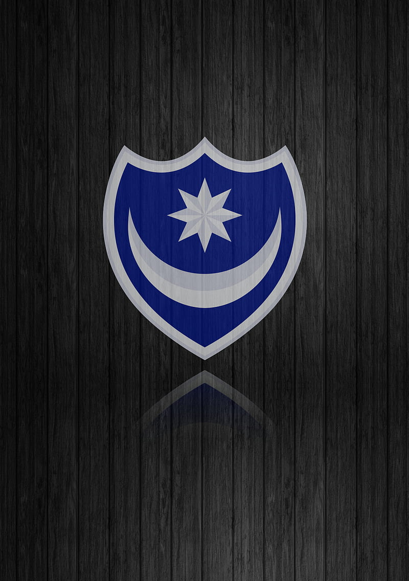 Portsmouth FC 3, football, logo, pompey, soccer, HD phone wallpaper