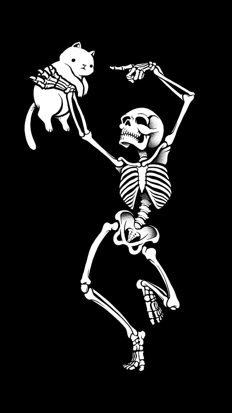 HD skeletons dancing wallpapers | Peakpx