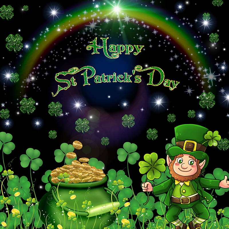 St Patricks Day Shamrock Background Wallpaper 113613  Baltana