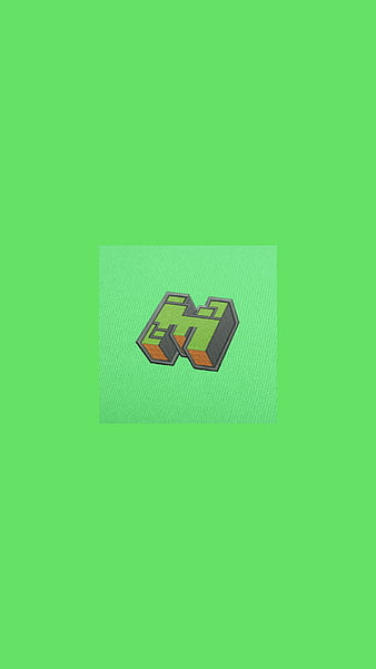 Creeper Render Acid Green Minecraft Wallpaper by patrika