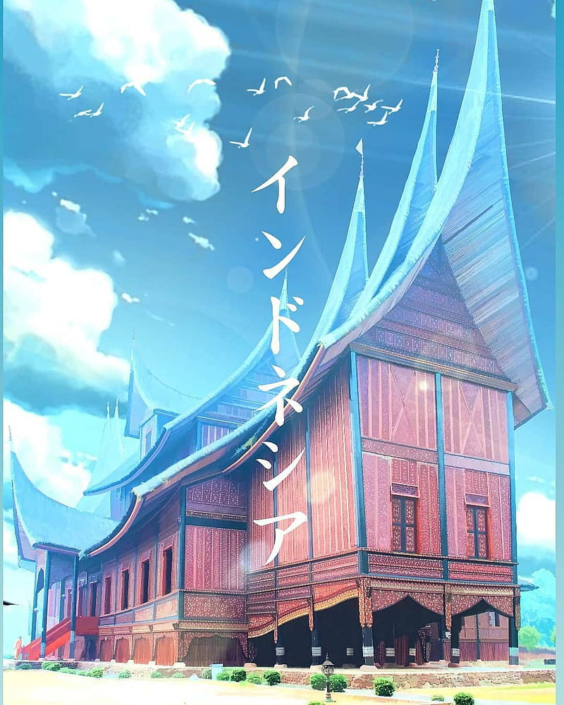 Indonesia Anime, anime, city, indonesia, jakarta, makoto shinkai, HD phone wallpaper