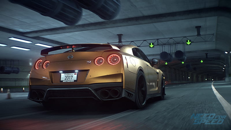 Nissan GT-R Premium 2017, games, nissan, nissan gtr, video game, game, xbox one, video games, r35, ps4, car, 2017, need for speed, gtr, premium, pc, HD wallpaper