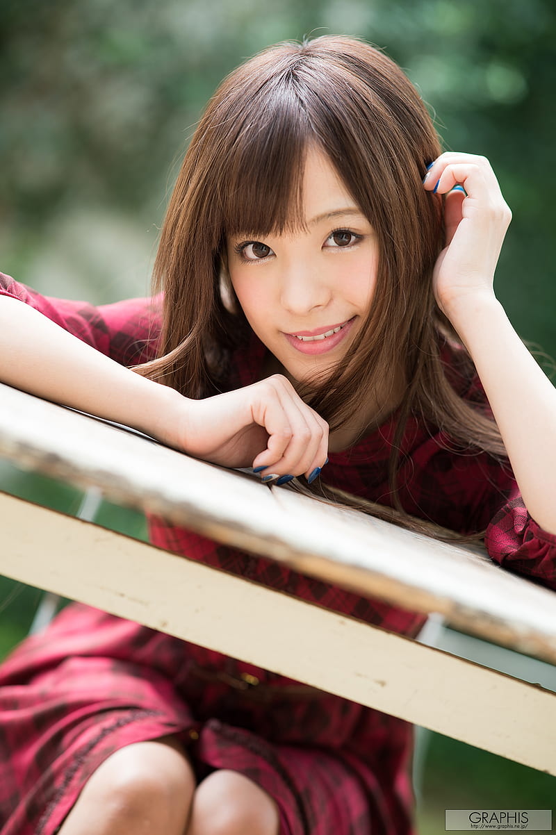 Kana Momonogi Women Pornstar Asian Japanese Brunette Long Hair Smiling Hd Phone