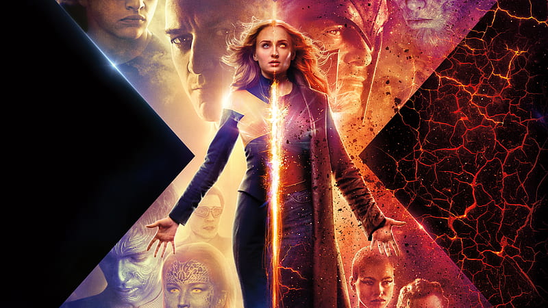 Dark Phoenix , x-men-dark-phoenix, dark-phoenix, sophie-turner, 2019-movies, movies, HD wallpaper