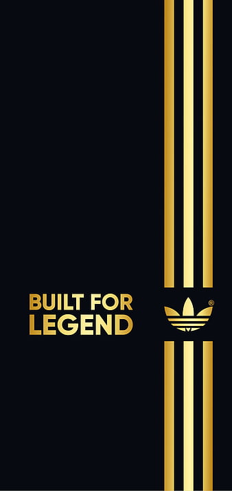 Adidas Gold Black Brand Dark Goldern Legend Logo Premium Hd Phone Wallpaper Peakpx