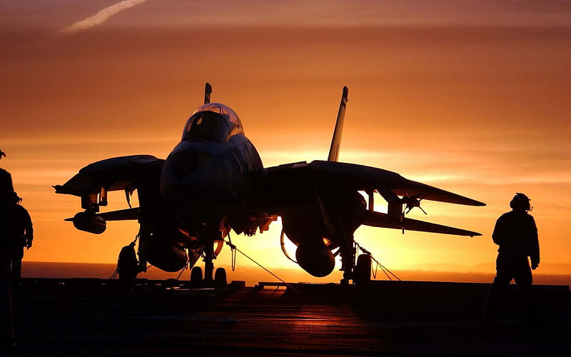 Avión de combate, alas, avión, caza, puestas de sol, Fondo de pantalla HD |  Peakpx