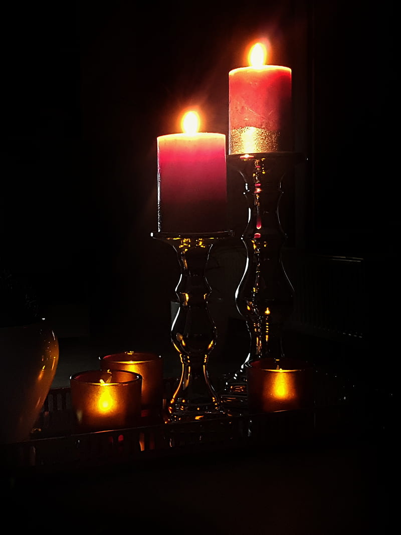 Candlelight, candle, candles, happy, light, HD phone wallpaper