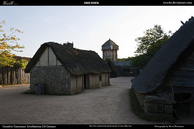 medieval village, medieval, 08, 29, vilage, 2011, HD wallpaper