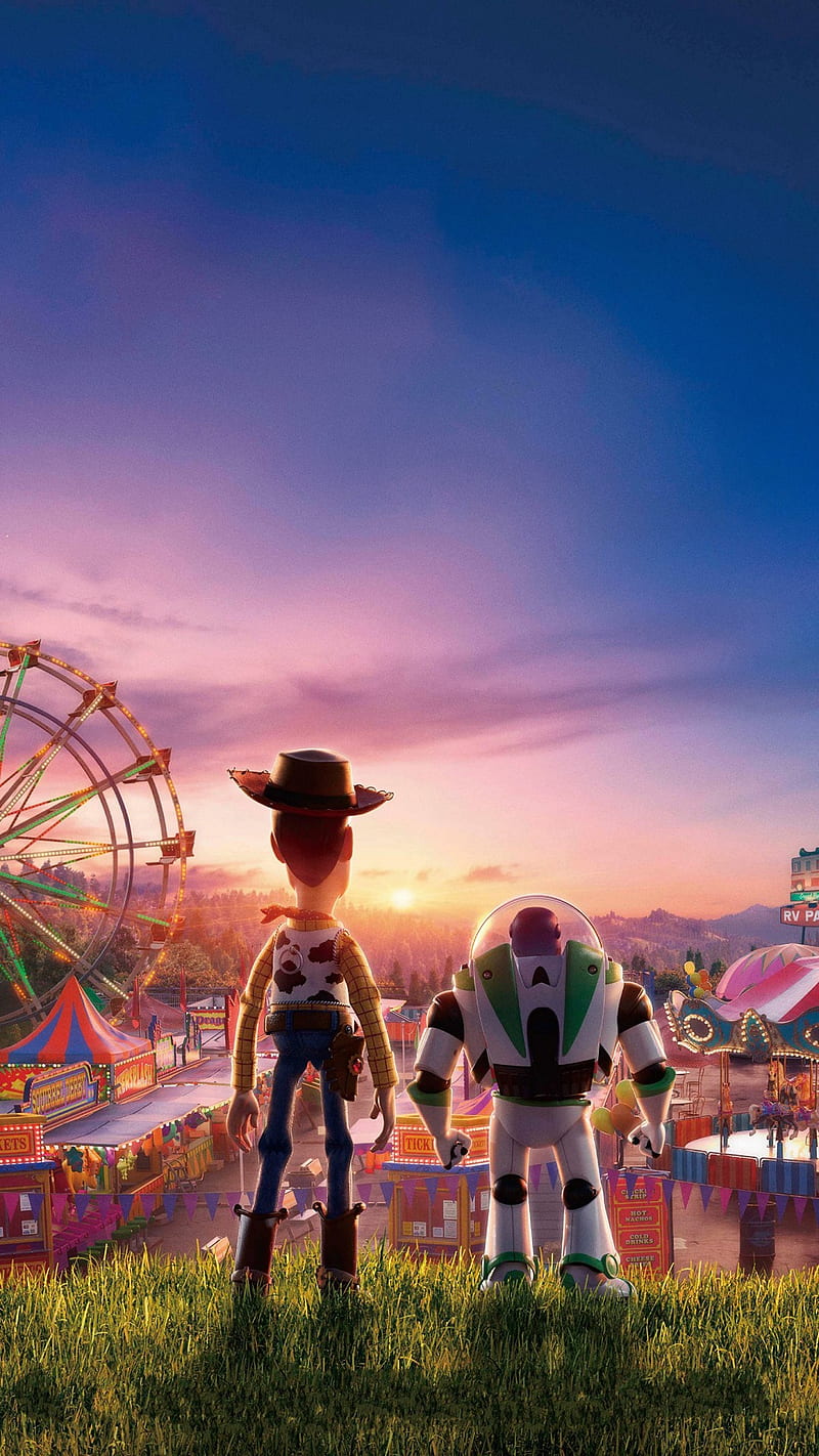 Woody and Buzz , movies, woody and buzz lightyear, HD phone wallpaper
