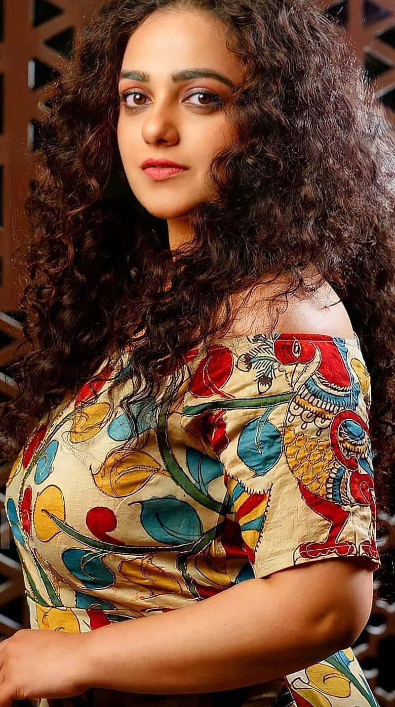 Nithya Menon , mallu actress, singer, multilingual actress, HD phone wallpaper