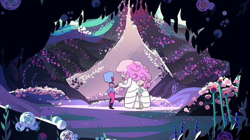 Rose Quartz (Steven Universe) and Background, Steven Universe Fusions, HD wallpaper