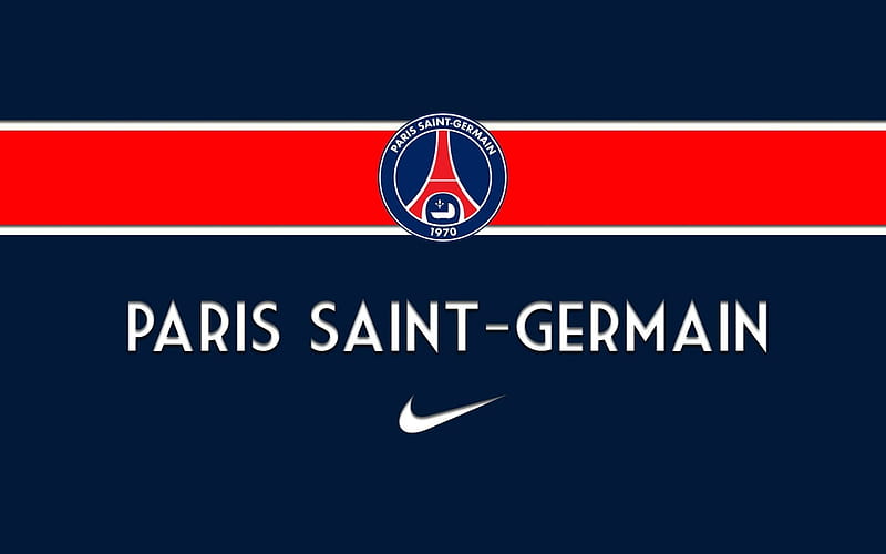 Paris Saint-Germain, PSG, fan art, logo, football, HD wallpaper