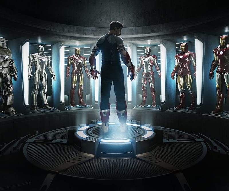 Iron Man 3 By Sya, costume, iron, man, movie, steel, HD wallpaper