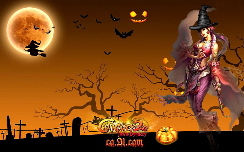 Conquer , haloween, game, pvp, mmorpg online, HD wallpaper | Peakpx