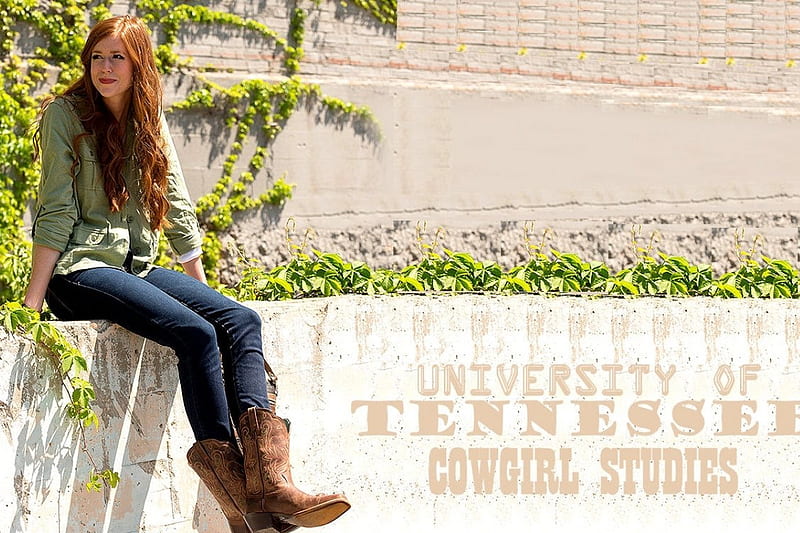 Cowgirl Studies, female, models, boots, fun, college, women, tennessee, redheads, university, cowgirls, girls, fashion, western, style, HD wallpaper