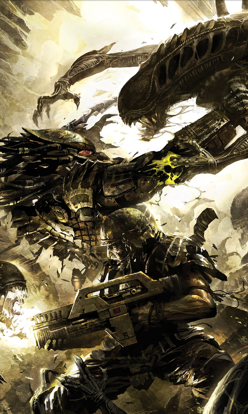 Aliens vs Predator Wallpapers AVP Backgrounds for Android