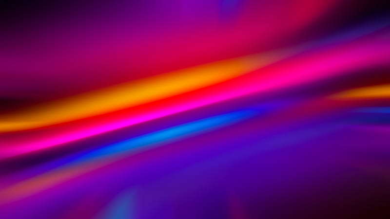 Neon Flowing Abstract Abstract, HD wallpaper