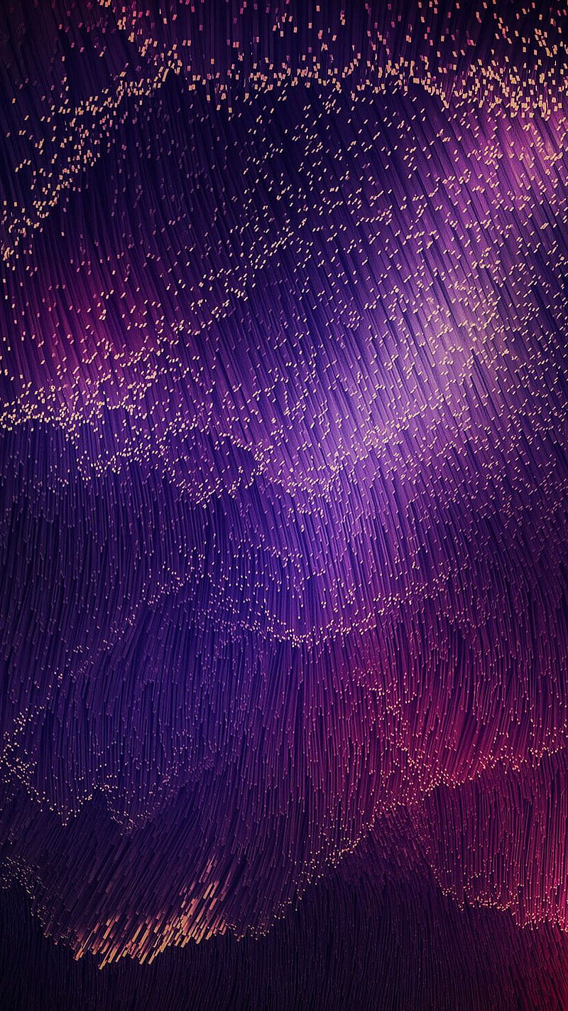 falling stars, desenho, fall, light, purple, wave, HD phone wallpaper