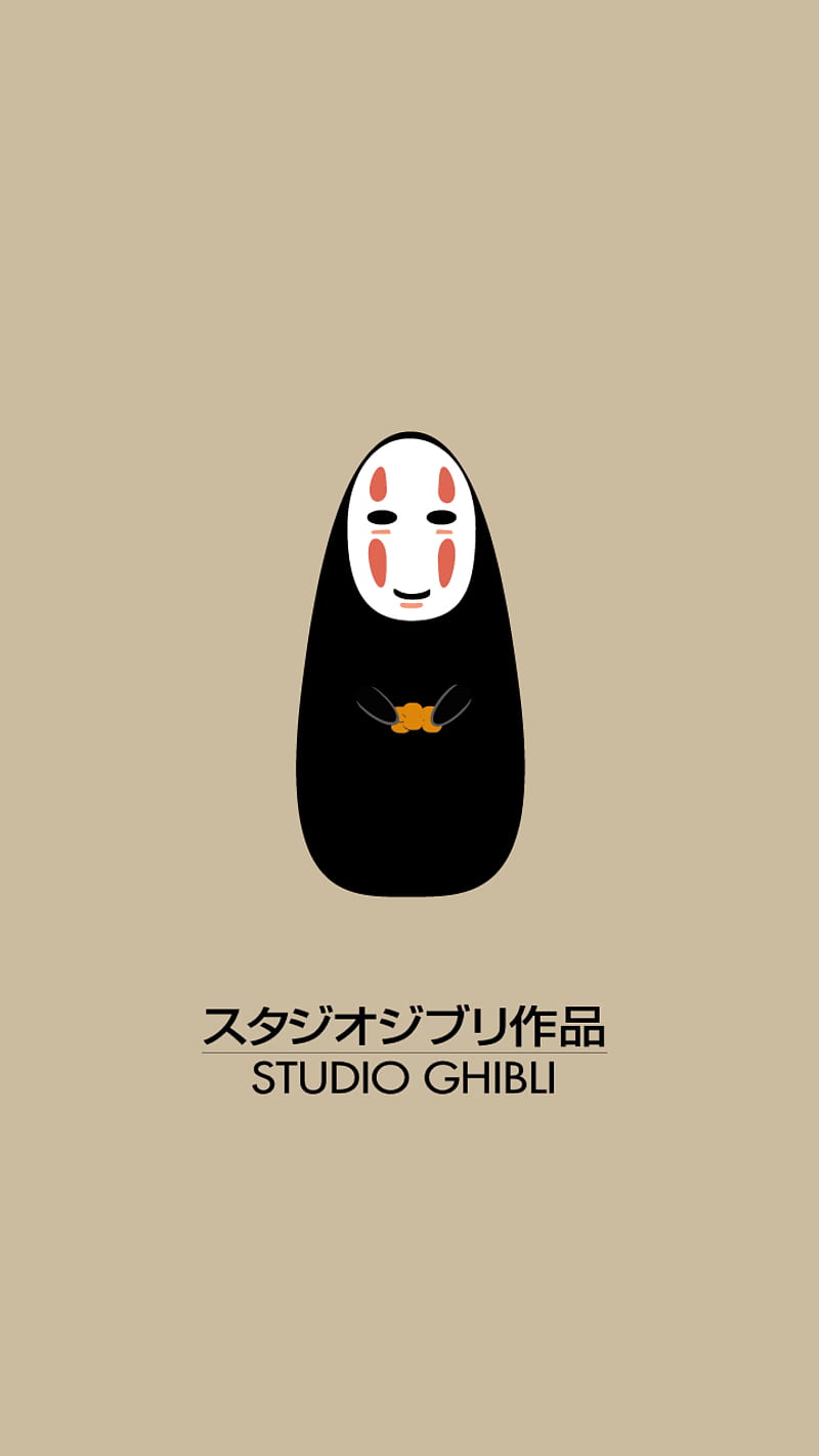 No face, anime, character, chibi, desenho, ghibli, japanese, noface, HD  phone wallpaper | Peakpx