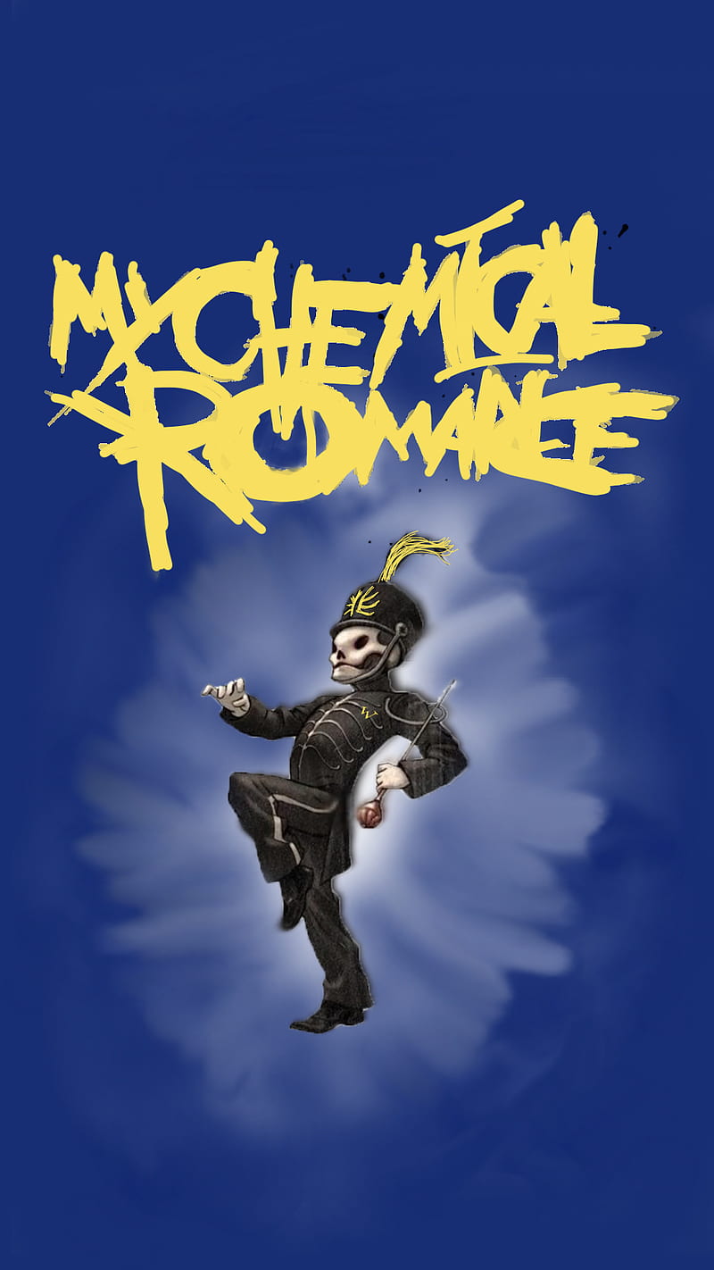 MCR - Blue and Gold, my chemical romance, mhs, emo, marching band, HD phone  wallpaper | Peakpx