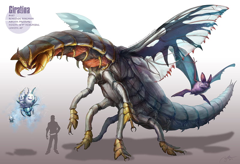 Giratina and Cresselia  Pokemon, Pokemon images, Pokemon art