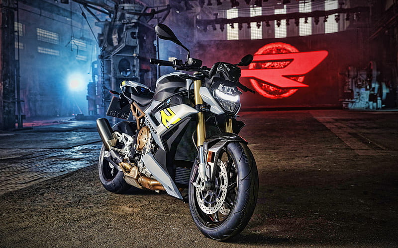 BMW S1000R garage, 2020 bikes, superbikes, german motorcycles, BMW, HD wallpaper