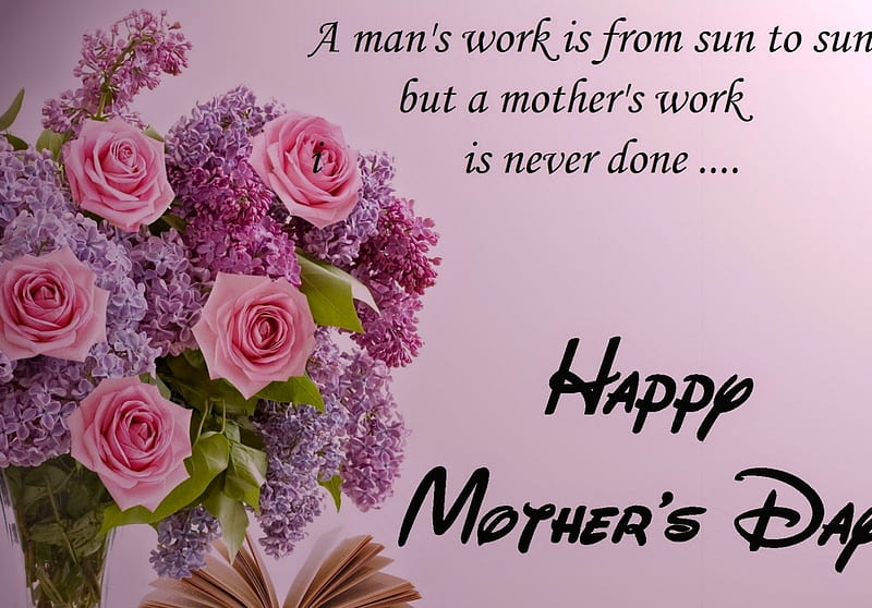 Free: Mother's day background with flowers Free Vector - nohat.cc