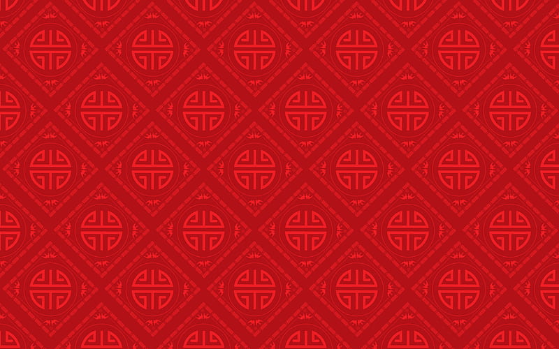 red chinese background, chinese ornaments chinese ornament background, chinese patterns, red backgrounds, HD wallpaper
