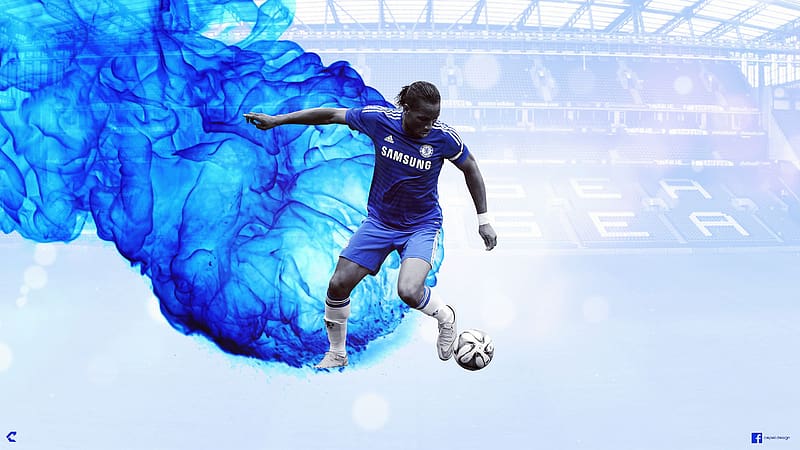 Sports, Soccer, Didier Drogba, Chelsea F C, HD wallpaper