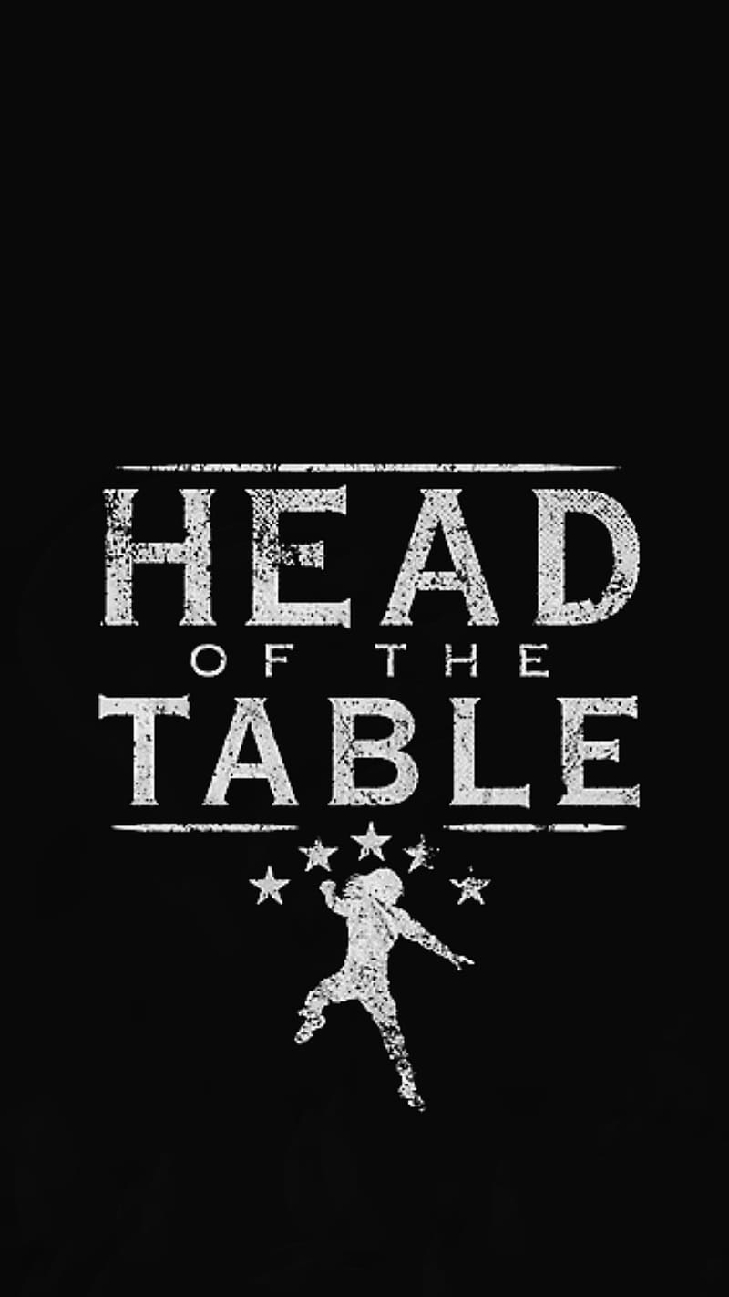 Roman Reigns, Head Of The Table, wrestling, wwe, HD phone wallpaper