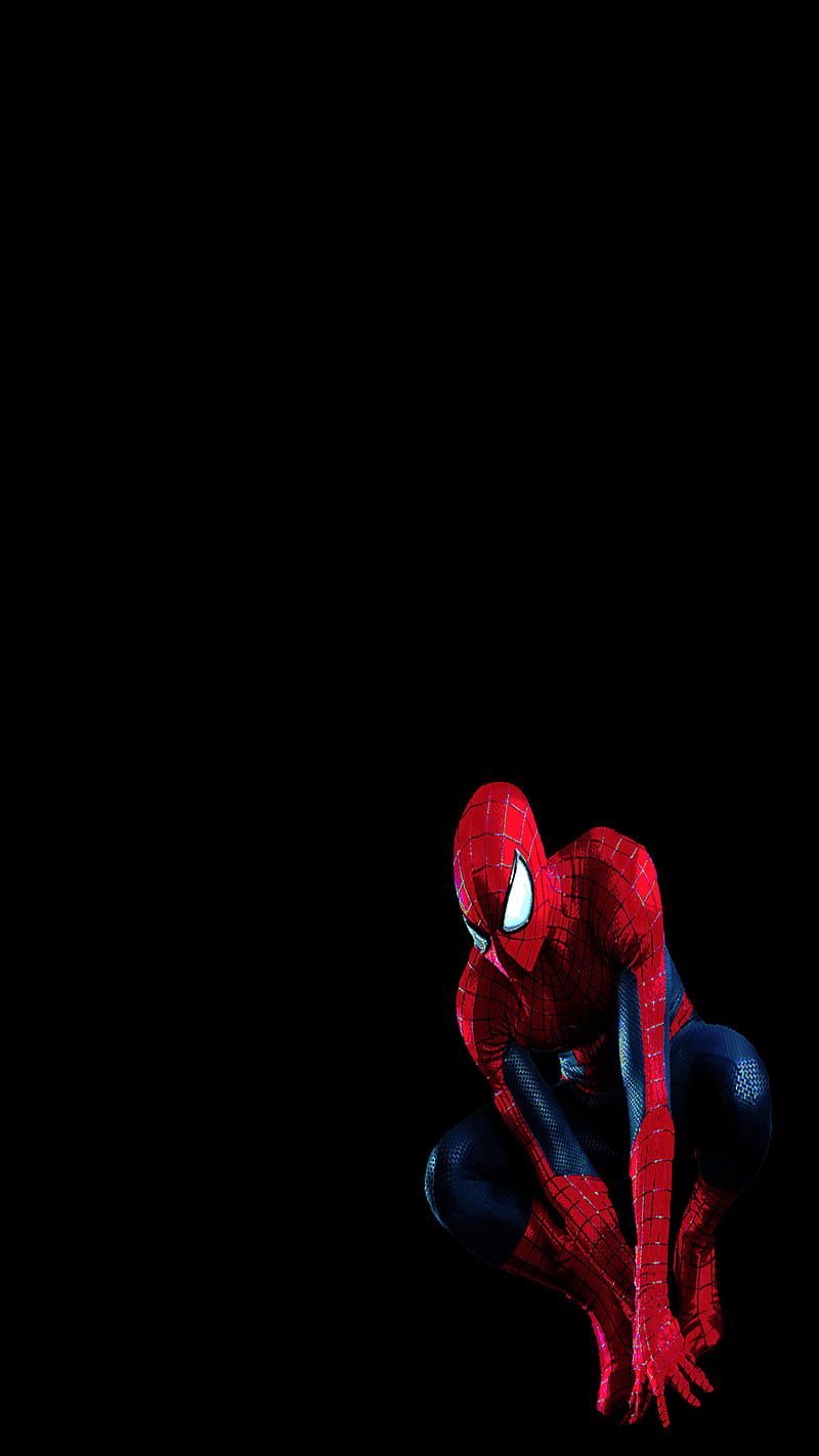 Spiderman Minimal, 929, amoled, dark, HD phone wallpaper | Peakpx