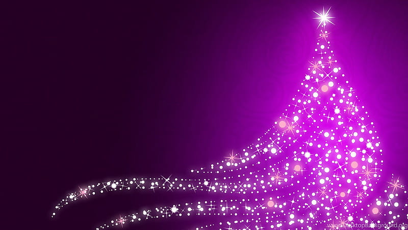 Dark Purple Glittering Christmas Stars Christmas Star, HD wallpaper