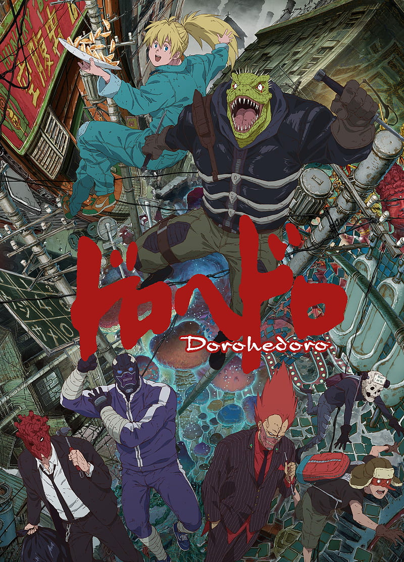 Dorohedoro , anime, HD phone wallpaper