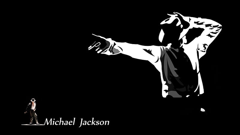 Michael Jackson With Black Background Michael Jackson, HD wallpaper