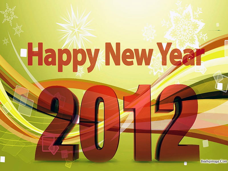 Happy New Year 2012, bonito, happy-new-year, 2012, HD wallpaper