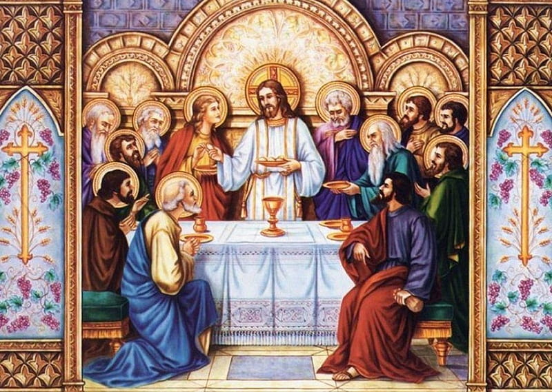 Jesus Last Supper Bible