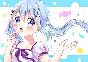 kafuu chino (gochuumon wa usagi desu ka?) drawn by sakuraume