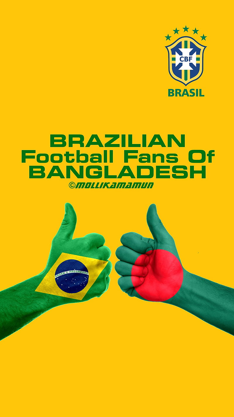 Brazil Fans, brazil fans of bangladesh, brazil football fans, fifa world cup 2018, neymar jr, HD phone wallpaper