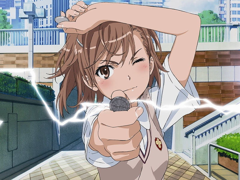 P Descarga Gratis Mikoto Misaka Cabello Casta O Toaru Kagaku No Railgun Acu Ar Toaru