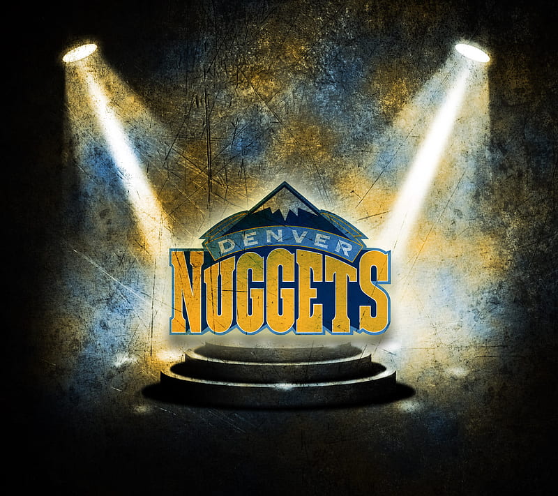 Denver Nuggets, basketball, colorado, lighting, nba, HD wallpaper