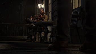 The Last of Us Part II Joel Ellie 4K Wallpapers, HD Wallpapers