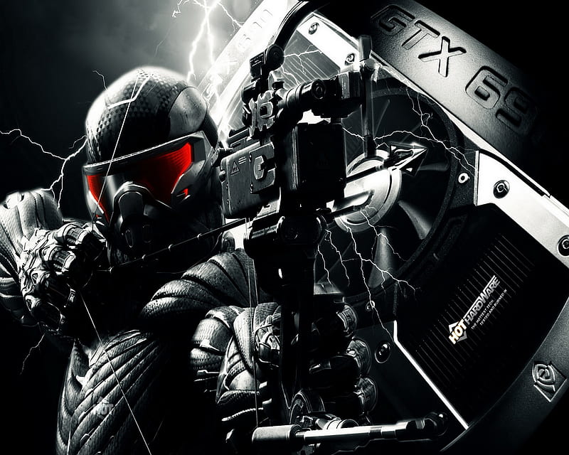 Crysis 3, arms, bow, new york, soldiers, the nanosuit, HD wallpaper