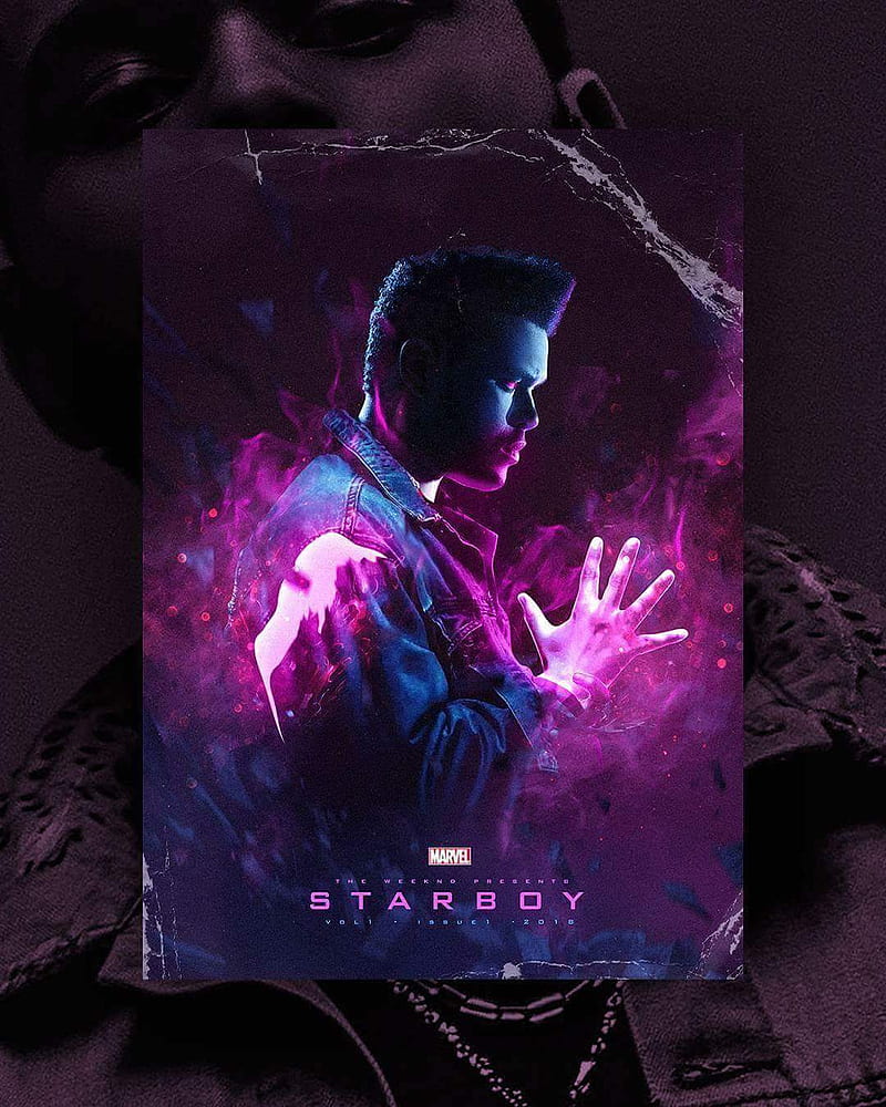 Starboy Marvel, theweeknd, HD phone wallpaper