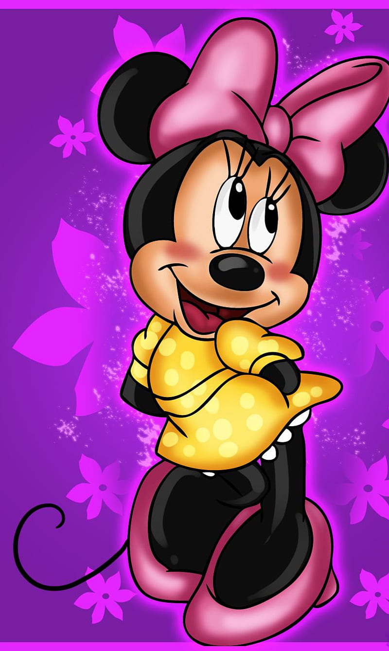 Minnie Mouse, cartoons, HD phone wallpaper
