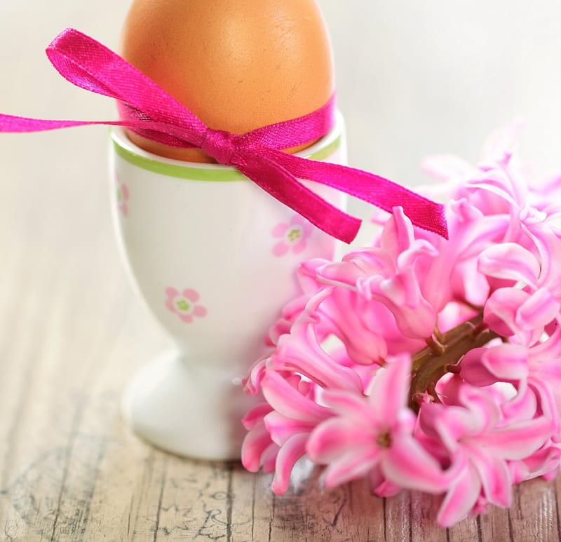 Easter, lilac, egg, flowers, pink, happy, HD wallpaper | Peakpx