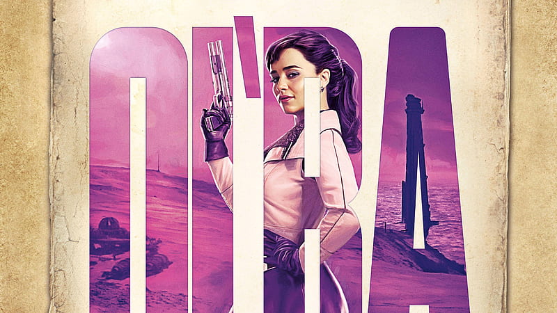 Emilia Clarke As Qira Solo A Star Wars Story, solo-a-star-wars-story, 2018-movies, movies, emilia-clarke, poster, HD wallpaper