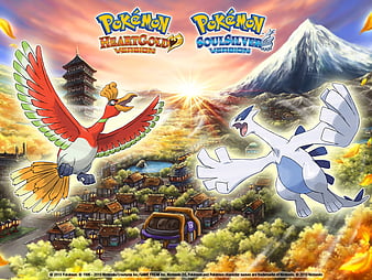 Ho-Oh Cover Art - Pokémon HeartGold and SoulSilver Art Gallery